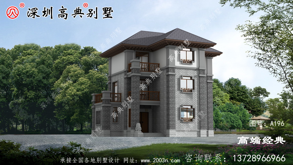 農(nóng)村三層樓最好看，美觀宜居，效果太驚艷了。