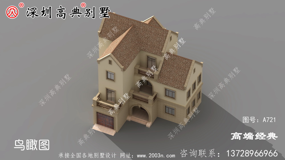廣東鄉村自建房圖，簡潔大氣，想低調都不行。