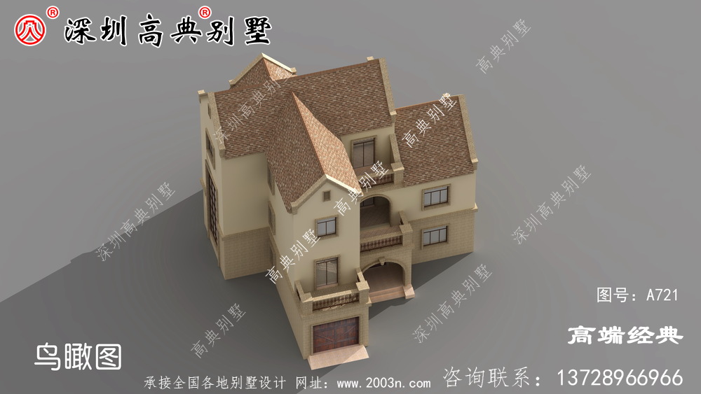 廣東鄉村自建房圖，簡潔大氣，想低調都不行。