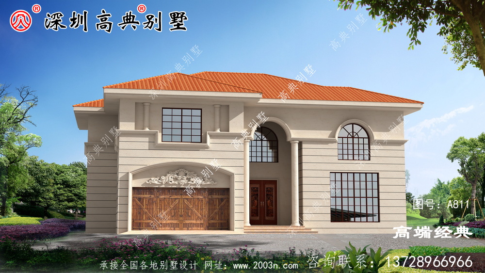 三樓的自營住宅實景圖，看到別人家蓋的房子，我也心動了。