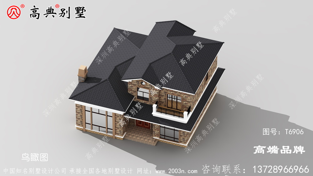 風水布局良好又美觀的兩層戶型別墅誰會不愛呢?