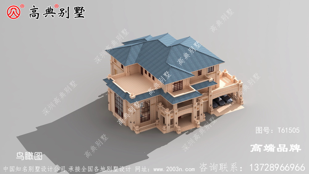 建筑的層次感更分明，居住感更全面