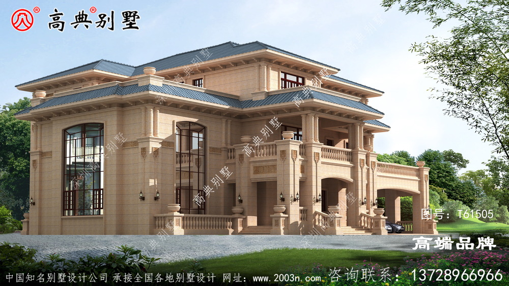 建筑的層次感更分明，居住感更全面