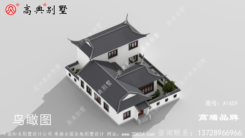 中式合院設計圖,將中國建筑的古典美展示的淋漓盡致