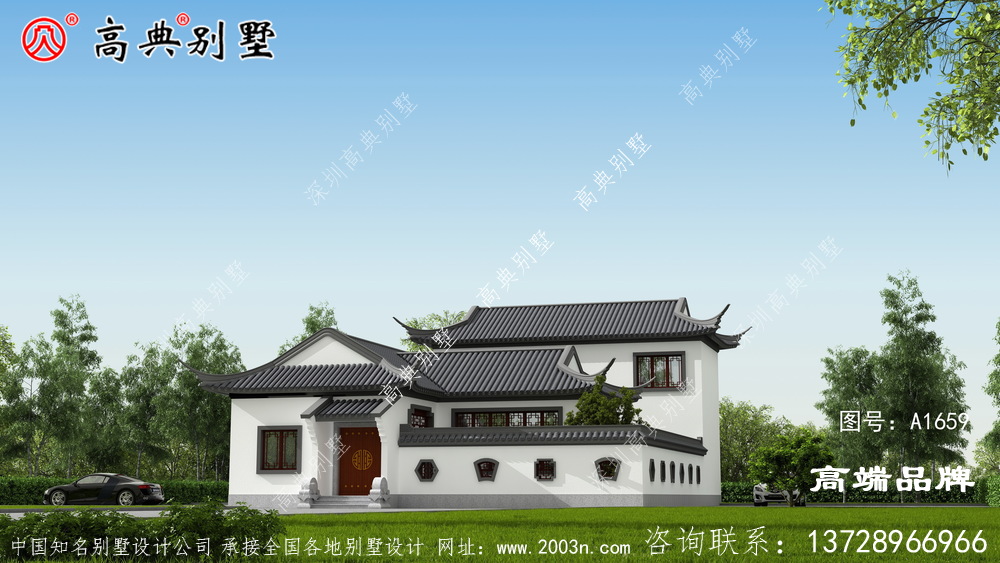 中式合院設計圖,將中國建筑的古典美展示的淋漓盡致