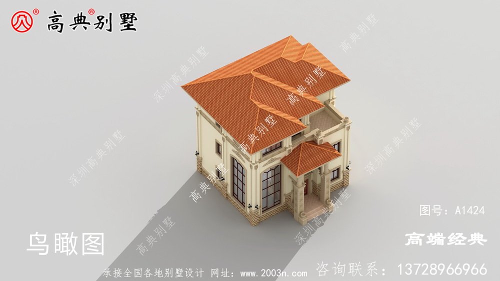 配色清新高雅,與周圍的美麗完美融合