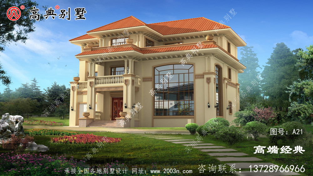 農村自歐式別墅設計圖，老百姓眼里最受歡迎的房屋