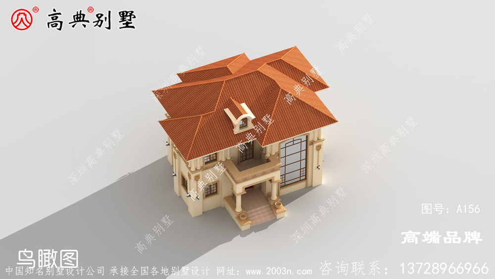 農村普通二層小樓圖，蓋好頓時感覺與眾不同了