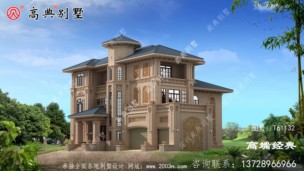 凹凸有致的結構的設計,使得外立面豐富多彩