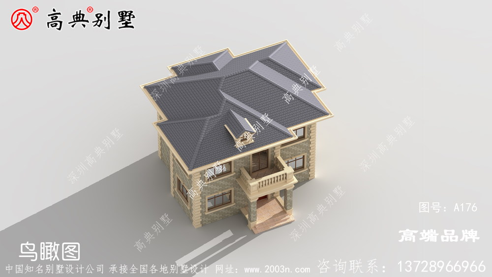 兩層的設計布局這樣做,充分考慮了住戶的居住舒適性